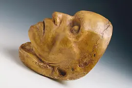 Death Mask por Beethoven, Joseph Danhauser 1827