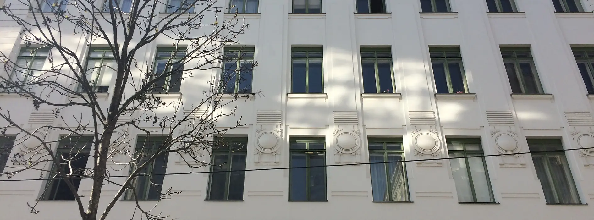 Exterior view of a house