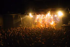 Concert in the grand hall in the WUK