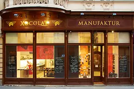 Façade of the Xocolat chocolate factory