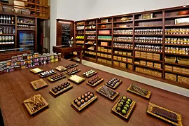 Verschiedenes Konfekt in der Xocolat Schokoladen-Manufaktur