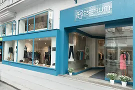 Exterior view of a shop
