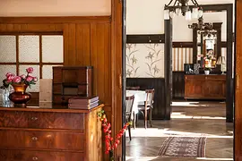 Vedere interioară a restaurantului „Zum Friedensrichter”