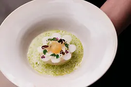 Food on a plate 