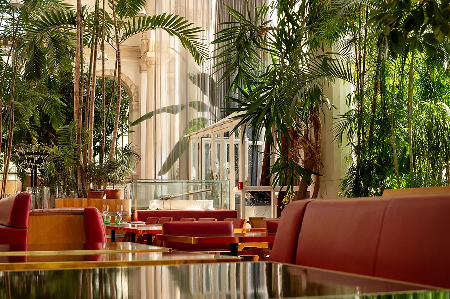 Palmenhaus, Restaurant, Innenansicht