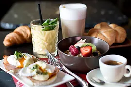 Food on a plate 