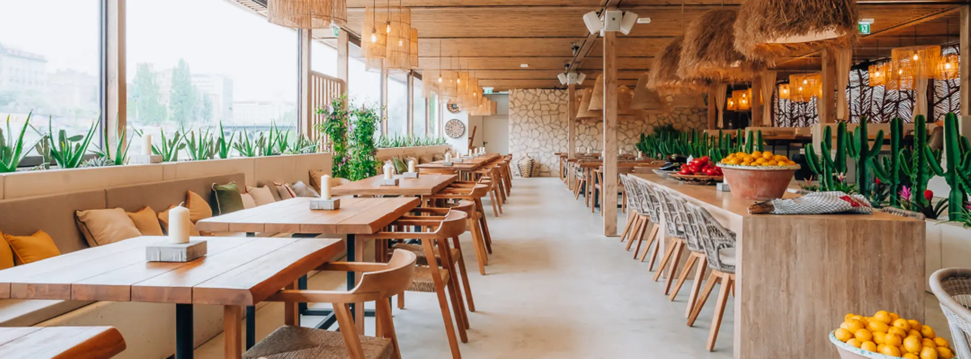 NENI restaurant by the water