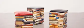 Gabarage Upcycling Design: Sgabello a libro