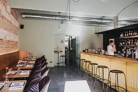 Ein Restaurant-Interieur