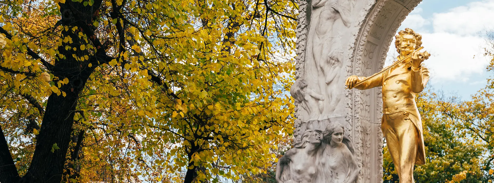 Památník Johanna Strausse, městský park