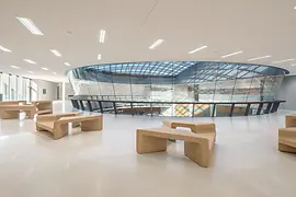 Parliament, visitor tour of the Plenarium