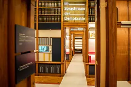 Parliament: Library, interior shot