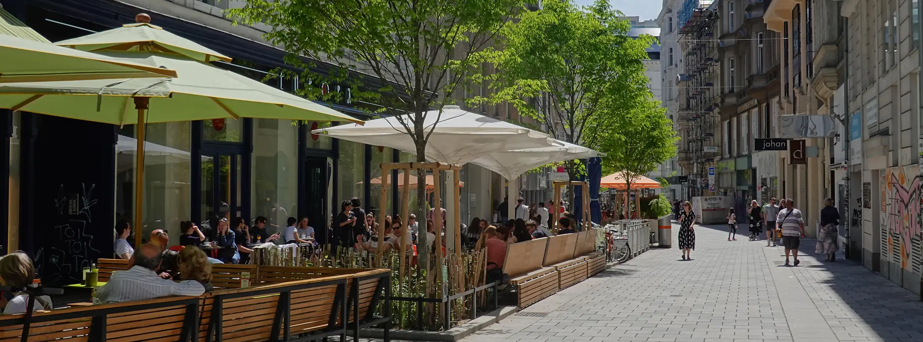 Terrazas en Zollergasse