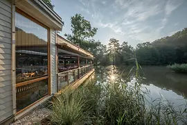 Restaurante Klee am Hanslteich, vistas al Hanslteich