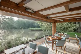 Restaurante Klee am hanslteich, zona al aire libre