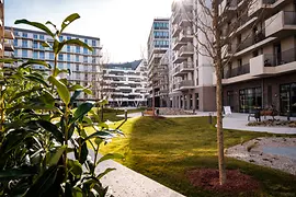Nordbahnviertel courtyard