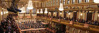 Koncert Noworoczny Filharmoników Wiedeńskich w Złotej Sali Musikverein