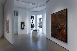 Wiener Aktionismus Museum, vista de la exposición