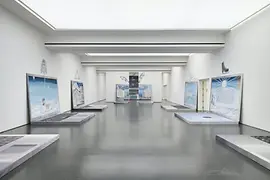 Obra de Agnes Scherer, The Notebook Simulations, 2022