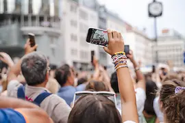 Swifties celebrate in Vienna after the cancellation of Taylor Swift's concerts