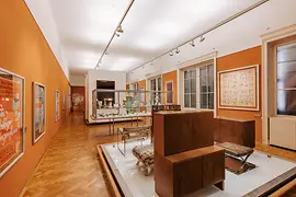 MAK (Museo de Artes Aplicadas de Viena), vista interior de la sala de exposiciones