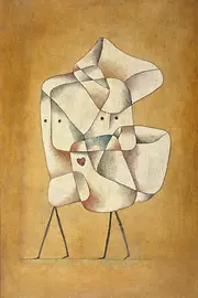 Artwork by Paul Klee, Siblings, 1930