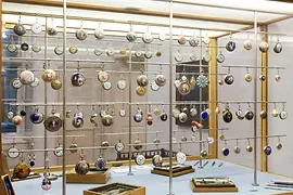 Clock museum, historical pocket watches