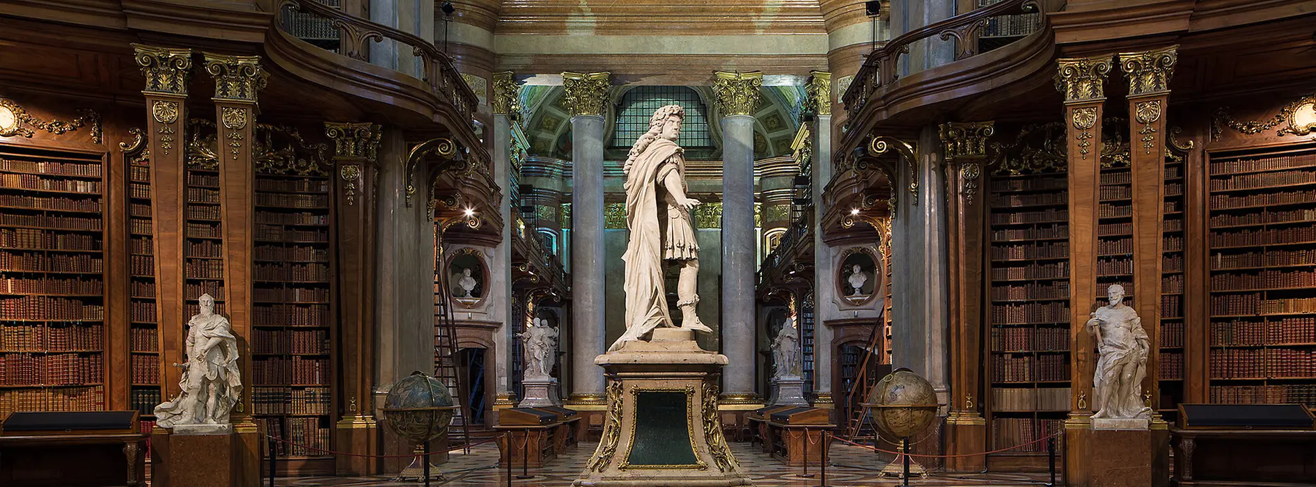 Sala de gala de la Biblioteca Nacional de Austria