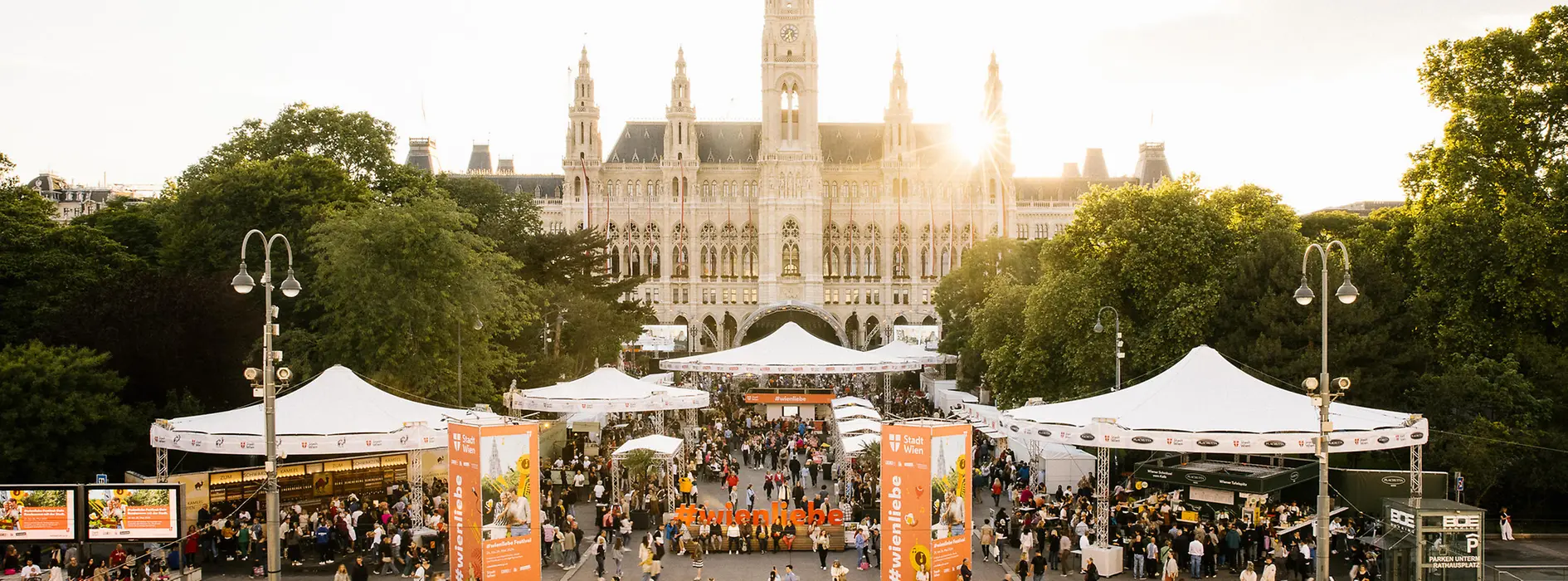 Festival at Vienna City Hall Square